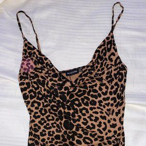 Leopard Print Cami Top